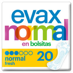 SALVASLIP EVAX NORMAL FRESH 20uds