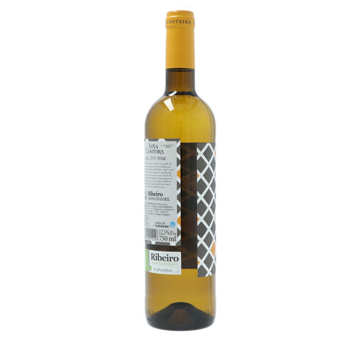 Vino blanco DO Ribeiro vi&ntilde;a costeira 75cl image number