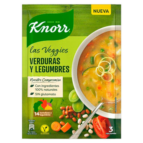SOPA VERDURA KNORR SOBRE image number