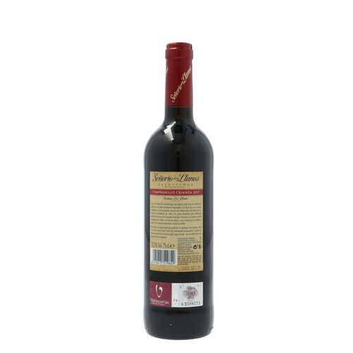 VINO TINTO CRIANZA D.O VALDEPEÑAS SEÑORIO DE LOS LLANOS 75cl image number