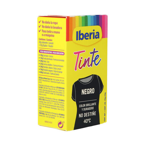 TINTE IBERIA 40°C NEGRO image number
