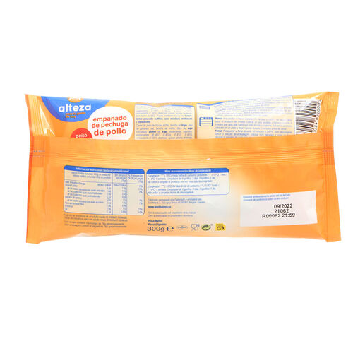 Pechuga de pollo congelada ALTEZA 300g image number