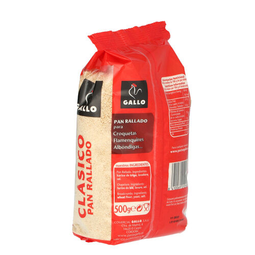 Pan rallado GALLO 500g image number