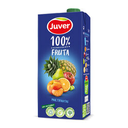 ZUMO MULTIFRUTAS 100% JUVER 1L