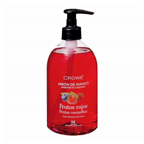 Jabon de manos frutos rojos CROWE 500ml image number