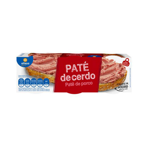 PATE DE HIGADO DE CERDO ALTEZA 3X70g image number