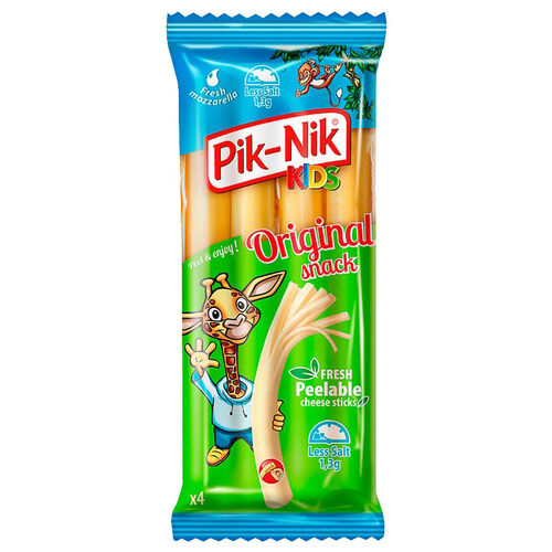 Queso pik nik tiras kids 80g image number