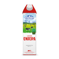 Leche entera Central Lechera ASTURIANA 1L