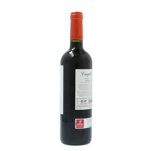 Vino tinto CAMPILLO Crianza DO Rioja 750ml image number