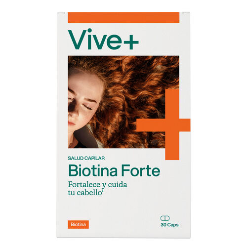 Biotina forte VIVE PLUS 30 capsulas image number