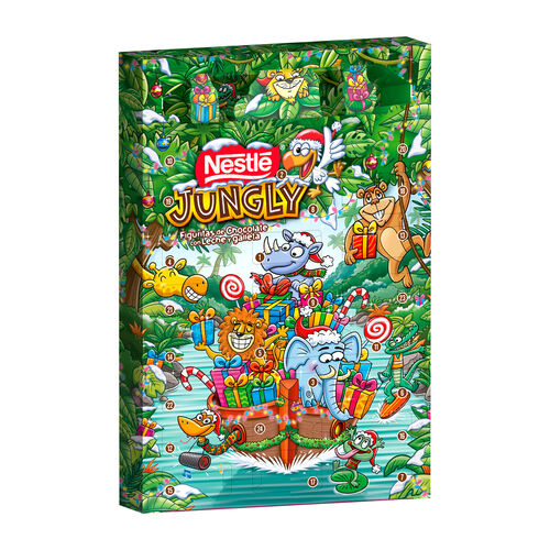 Calendario de adviento jungly nestlé 187g image number