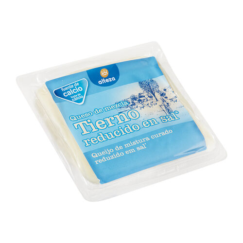Queso mezcla Tierno reducido en sal ALTEZA 250g image number