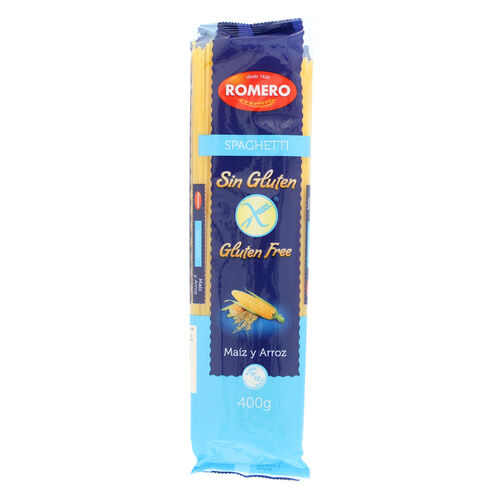 SPAGHETTI SIN GLUTEN ROMERO 400g image number