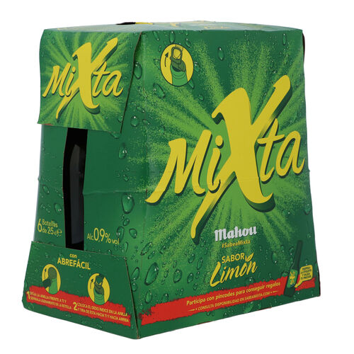 Cerveza MAHOU Mixta 25cl pack-6 image number