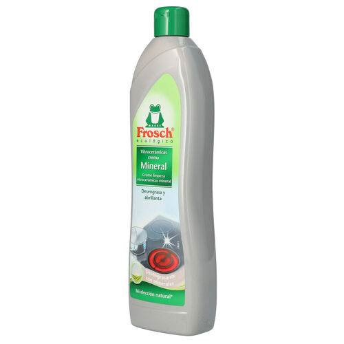 LIMPIADOR CREMA MINERAL PARA VITROCERAMICAS FROSCH 500ml image number