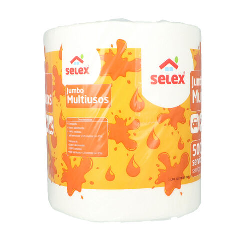 Rollo papel SELEX multiusos 125 metros image number