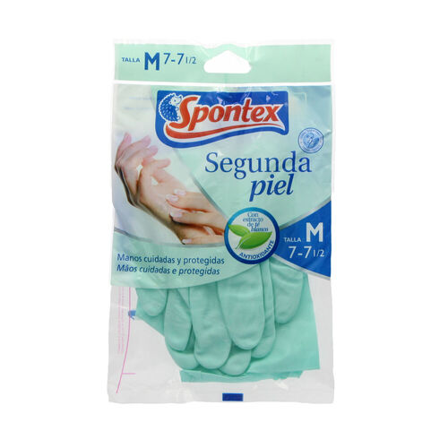 GUANTES SPONTEX SEGUDA PIEL TALLA MEDIANA image number