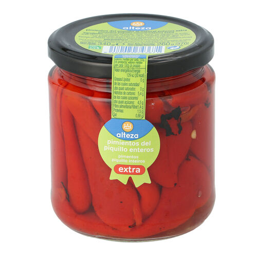 Pimiento piquillo ALTEZA entero 340g image number