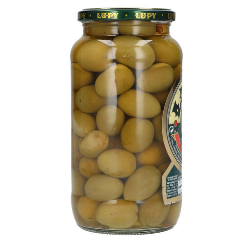 Aceituna gordal picante LUPY tarro 950g image number