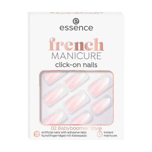 ess. Uñas artificiales click-on french MANICURE 02 image number