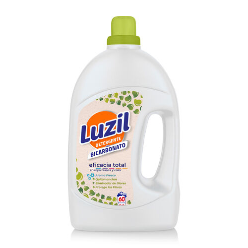 DETERGENTE LÍQUIDO CON BICARBONATO LUZIL 60 lavados image number