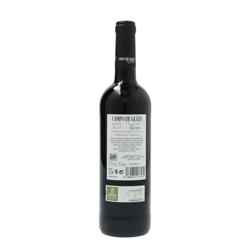 Vino tinto DOCa Rioja CAMPO GULES 750ml image number