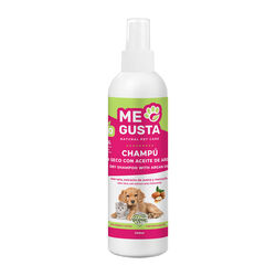 Champ&uacute; en seco con aceite de arg&aacute;n BIO para perro y gato ME GUSTA 250ml