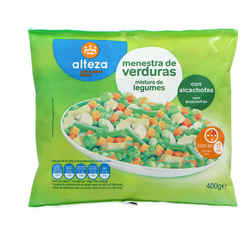 Menestra de verduras congelada ALTEZA 400g image number